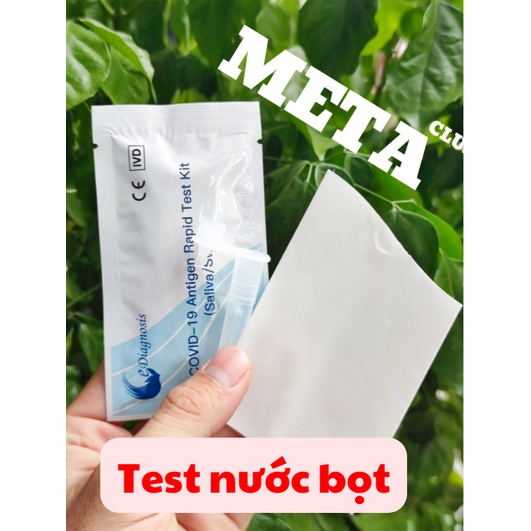 1 que test nhanh covid 19 tại nhà - Có kis test nước bọt không đau công nghệ Đức chính hãng