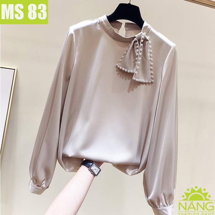 ÁO SƠ MI NỮ CỔ PHỐI BI (MS83) | BigBuy360 - bigbuy360.vn