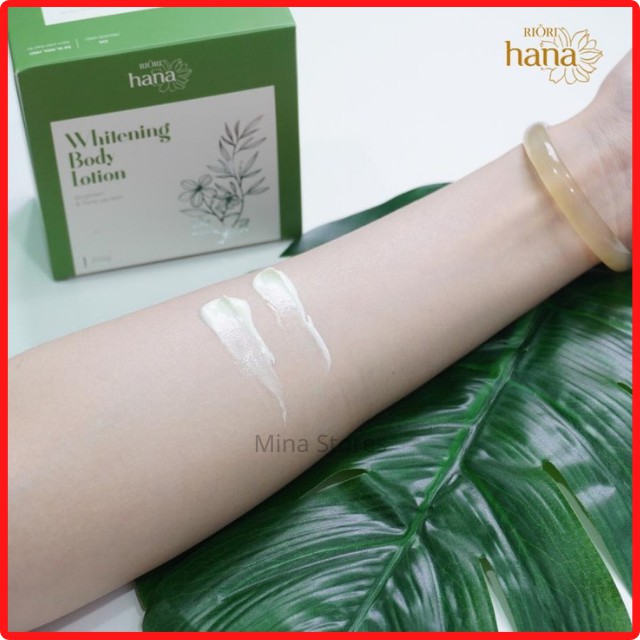 Kem Body Dưỡng Trắng Da Riori Whitening Body Lotion 200g – Kem Dưỡng Trắng Da Toàn Thân Giúp Da Mềm Mịn Trắng Tự Nhiên