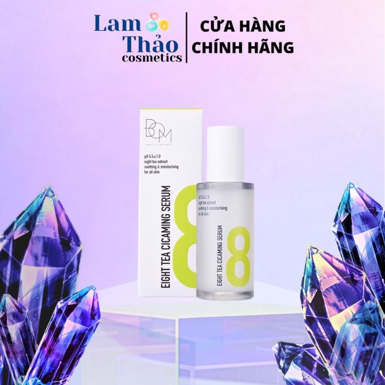 Tinh Chất Dưỡng Ẩm Dịu Nhẹ Chiết Xuất Từ 8 Loại Trà Bom Eight Tea Cicaming Serum 38ml