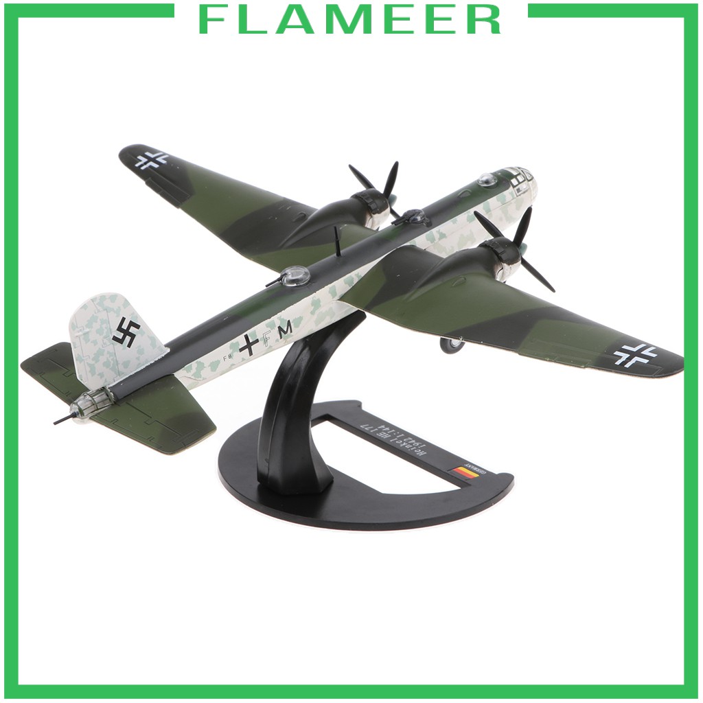 Mô Hình Máy Bay Ném Bom Đức Heinkel He 177 WWII Tỉ Lệ 1 / 144