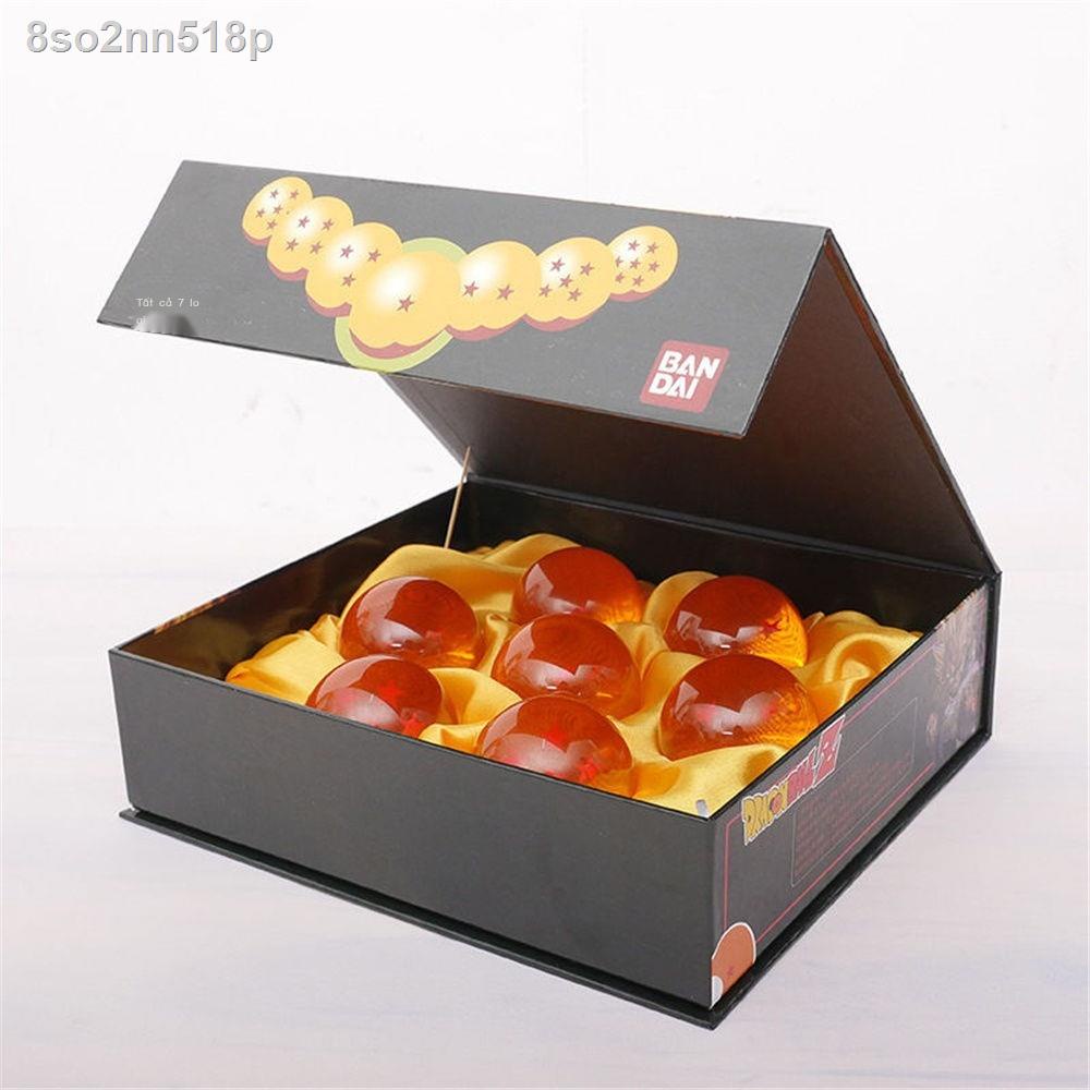 8so2nn518pDragon Ball Crystal trọn bộ đồ trang trí mô hình làm bằng tay đóng hộp Dragon Monkey King hoạt quà tặng