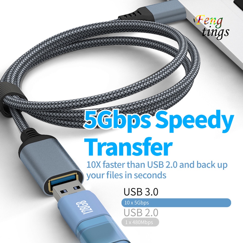 Cáp nối dài cổng cắm Usb 3.0 tốc độ cao dành cho máy tính xách tay