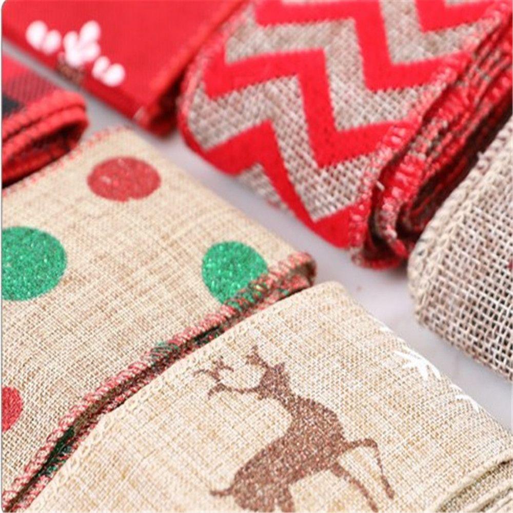 Cuộn Ruy Băng Trang Trí Giáng Sinh