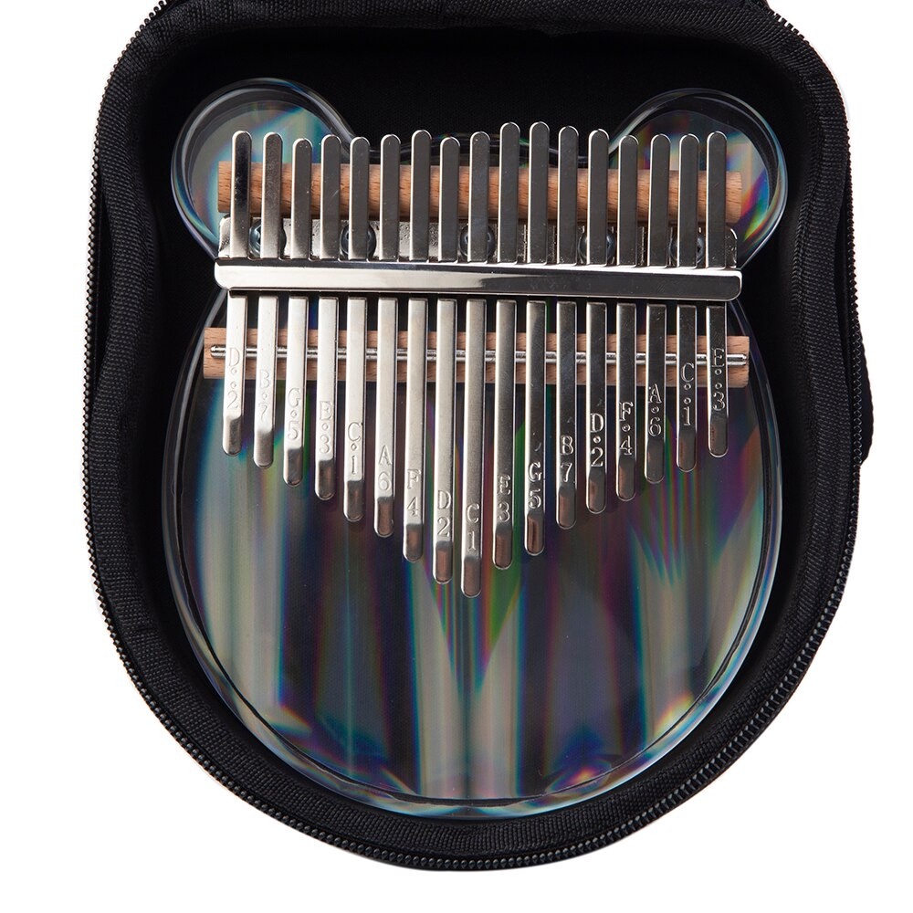 Đàn kalimba 17 phím gỗ Mahogany nguyên khối cho bạn mới tập chơi mua kèm deal sốc