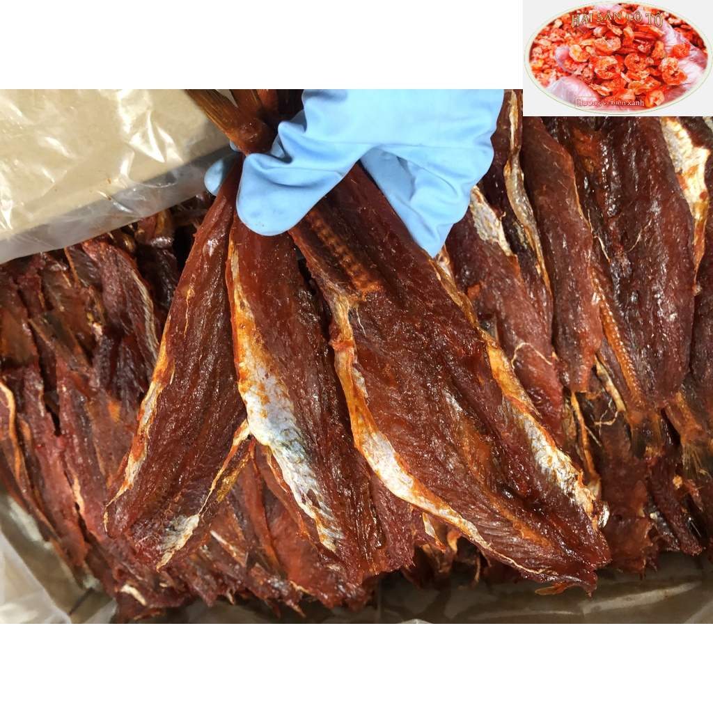 Cá mối khô mặn loại ngon/ Khô cá mối đỏ - 2 loại