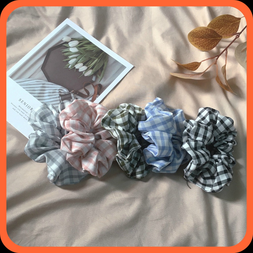 Scrunchies CARO đẹp xỉu - vòng tay vải xinh, thiết kế độc đáo, thời trang teen Việt Nam