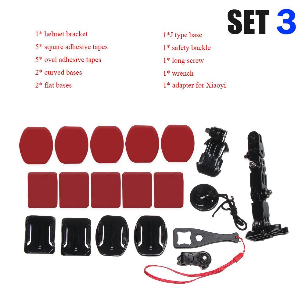 Bộ 5 / 19 / 20 Giá Đỡ Gắn Phía Trước Mũ Bảo Hiểm Có Thể Điều Chỉnh Cho Gopro Hero 7 6 5 4