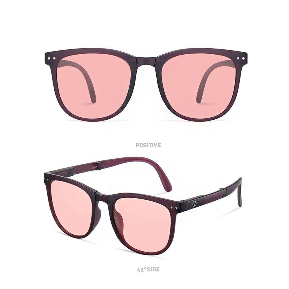 Kính Mát Gọng Tròn Chống Tia UV Có Thể Điều Chỉnh Phong Cách Đường Phố