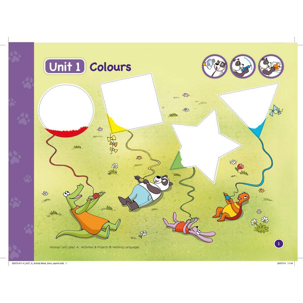Sách - DTPbooks - Hooray Let's Play Level A Activity & Projects Book