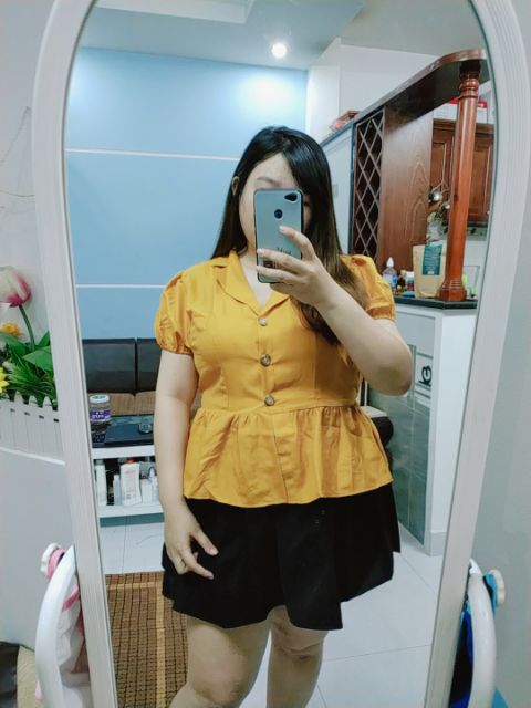 🌈🌈🌈 BIGSIZE ÁO PEPLUM CỔ VEST | BigBuy360 - bigbuy360.vn