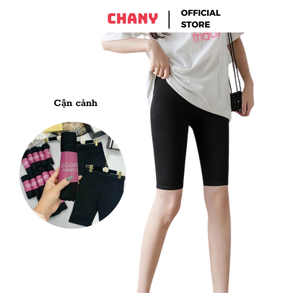 Quần Legging Lửng Thái, Quần Legging Ngố Đùi Thái Cạp Chun Siêu Mịn