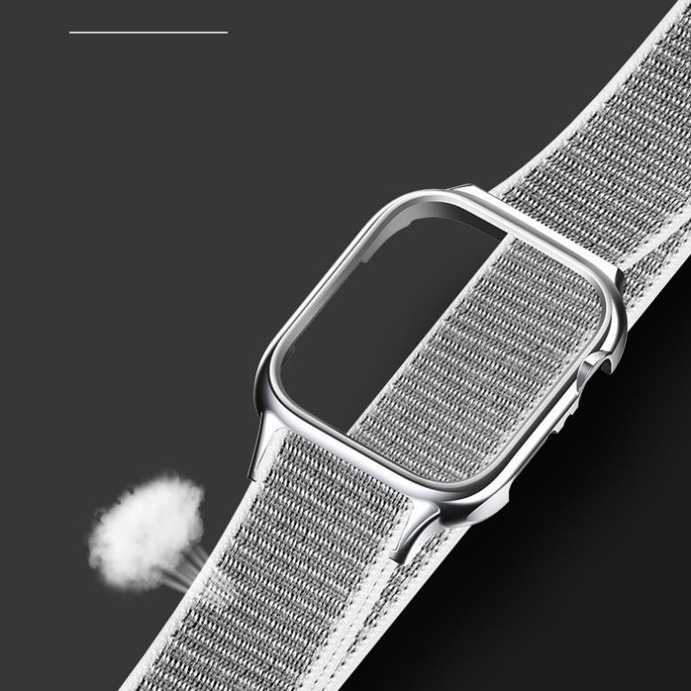 Dây vải đeo thay thế kèm khung viền bảo vệ cao cấp cho Apple Watch 40mm hiệu Usams US-ZB07 - Hàng chính hãng