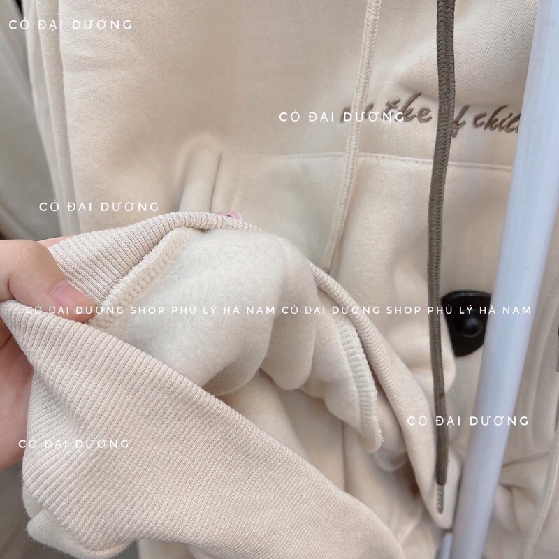 áo nỉ hoodie chữ bụng 2 mũ | BigBuy360 - bigbuy360.vn