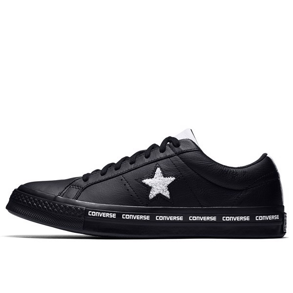 Giày Converse One Star Pinstripe Black , SKU : 159721