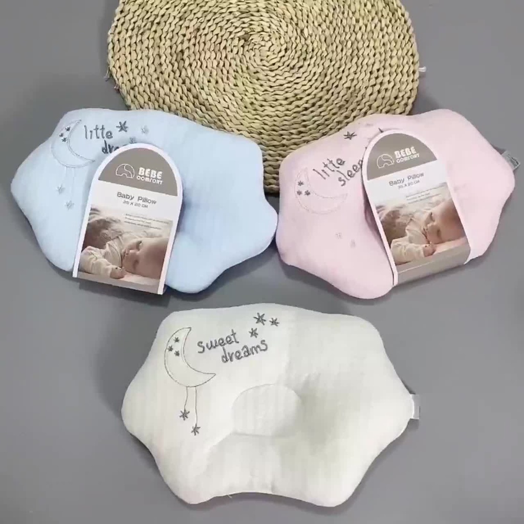 Gối mây sơ sinh chống bẹp đầu cho bé mẫu ( Bebe Comfort )