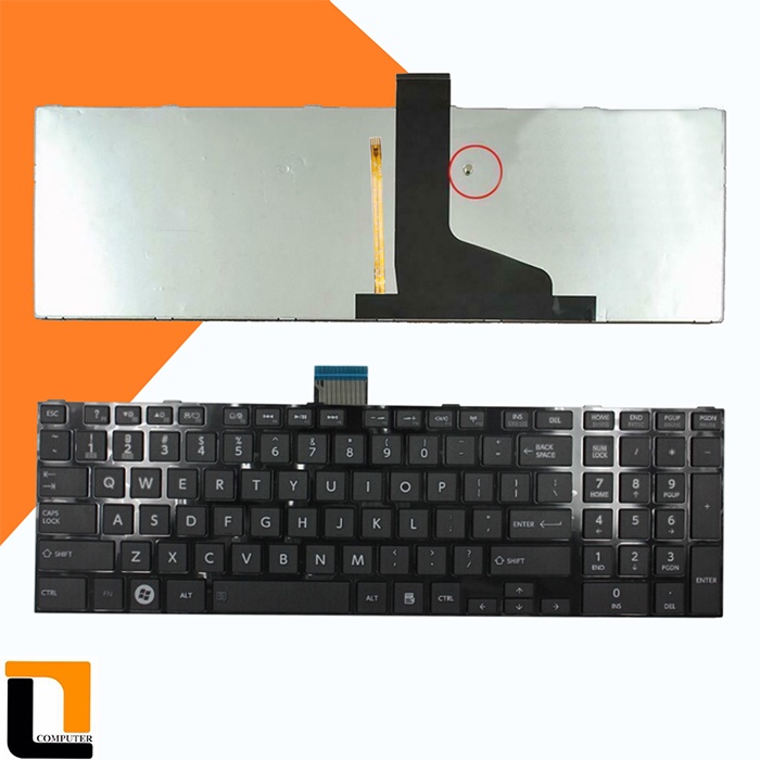 Bàn phím laptop toshiba satellite C850 C850D C855 L850 L850D L855 L870 L870D L875 L875D P850 P850D P855 P855D P870