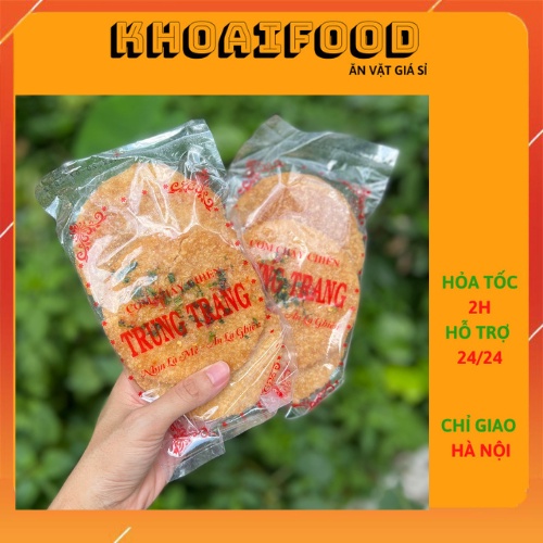 Cơm cháy mắm hành Trung Trang, chuẩn vị Sài Gòn, cơm cháy chiên giòn ngon