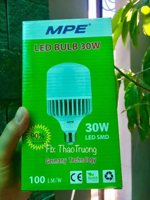 Đèn led bulb. MPE 30W