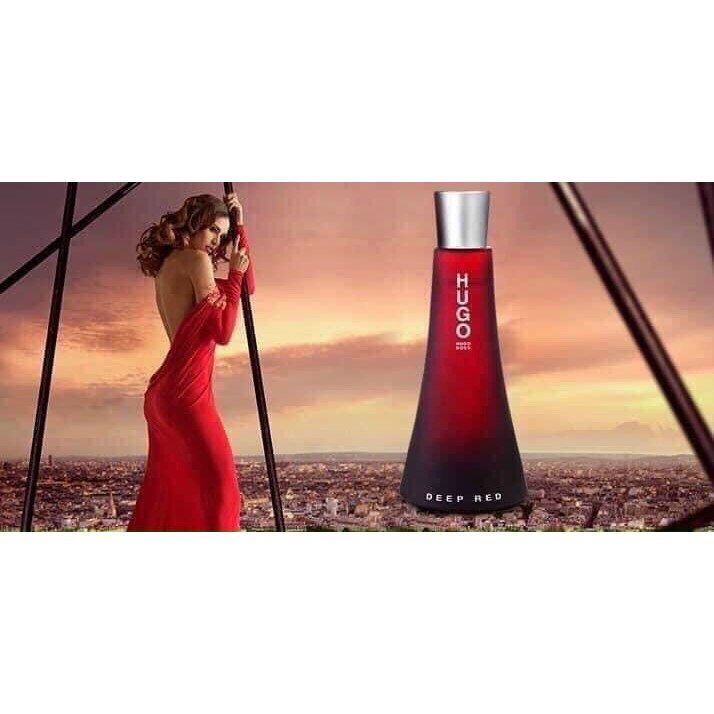 Nước Hoa Hugo Deep Red là bảo bối một thời của những cô nàng say mê tiệc tùng, là gia vị cho những cuộc hẹn hò