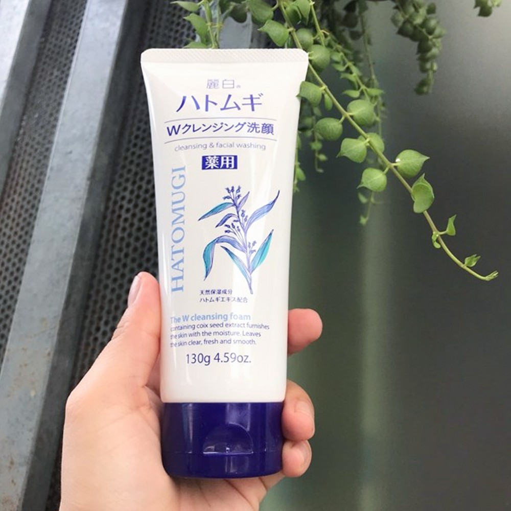 Sữa Rửa Mặt Ý Dĩ Trắng Da Hatomugi Nhật Bản - 130g &amp; 170g