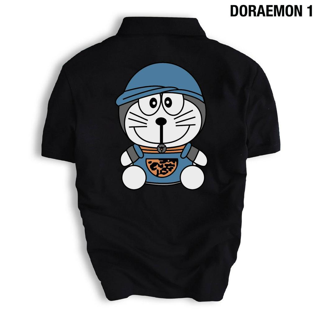 Áo thun POLO nam nữ DORAEMON 1 thiết kế đáng yêu, cá tính, hình in sắc nét nổi bật