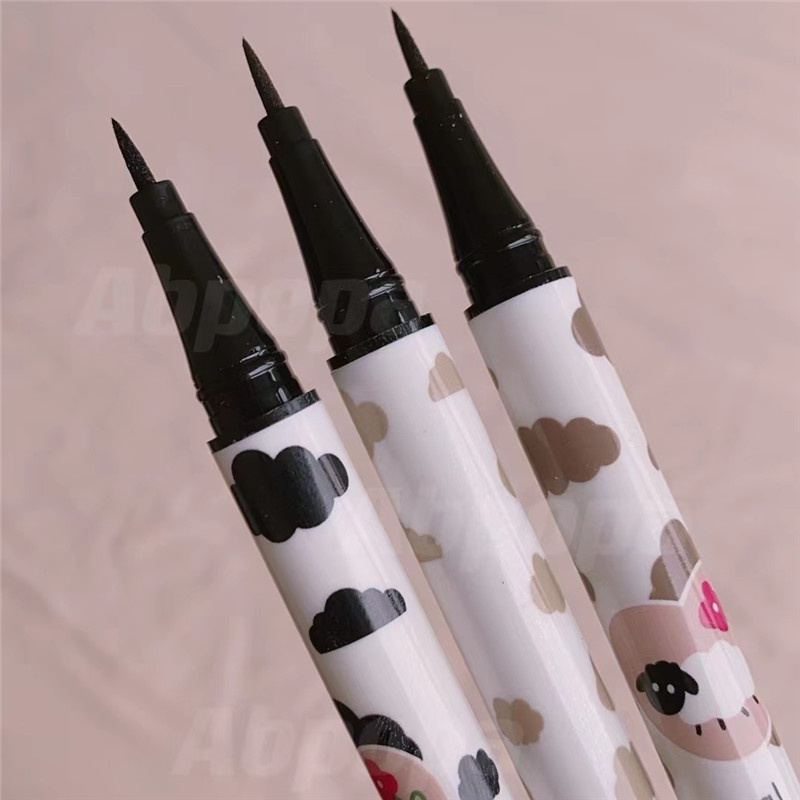 Abpopa BOBEINI® Bút Kẻ Mắt Tơ Tằm 100% Dạng Lỏng Chống Thấm Nước Lâu Trôi Siêu Mịn Chất Lượng Cao Cho Học Sinh