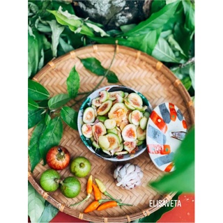 Sung muối xổi - món ăn đậm chất quê