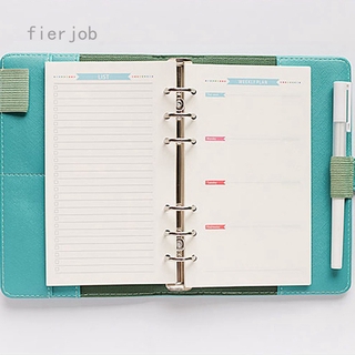 Giấy Ghi Chú 6 Lỗ Màu Xanh Dương Loại A5