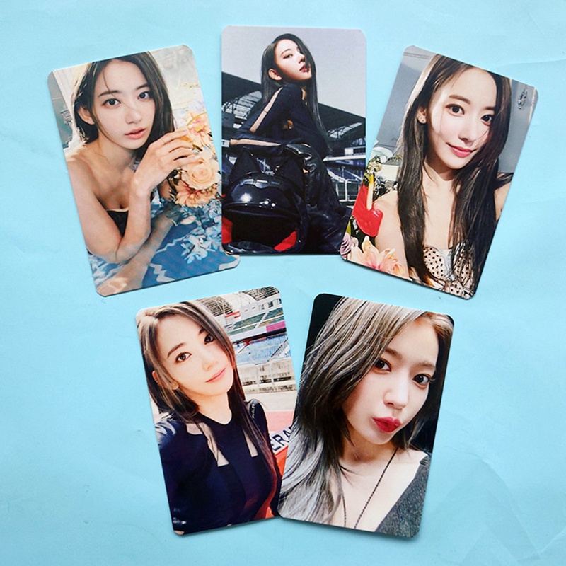 Set 5 Tấm Thẻ Ảnh Lomo Hình Các Thành Viên Nhóm Nhạc Kpop LE Sseram