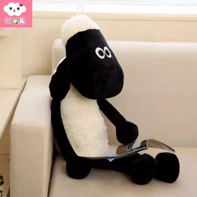 Chú cừu bông SHAUN A SHEEP vui vẻ ( đen mẫu mới)