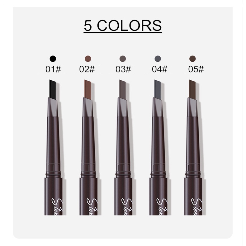 Bút kẻ lông mày chống thấm nước và mồ hôi kèm cọ | BigBuy360 - bigbuy360.vn