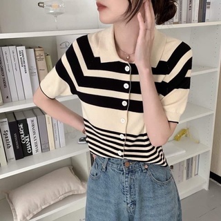 ÁO LEN CỔ ĐỨC BE PHA ĐEN CỔ KHUY