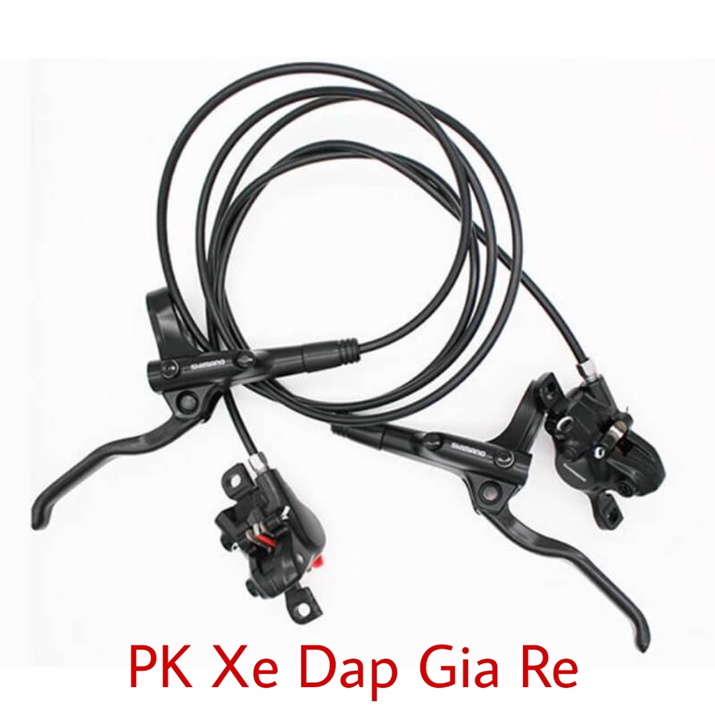 Bộ Phanh Đĩa Dầu Shimano MT200, Bộ phanh đĩa thủy lực trước và sau Shimano BL-MT200
