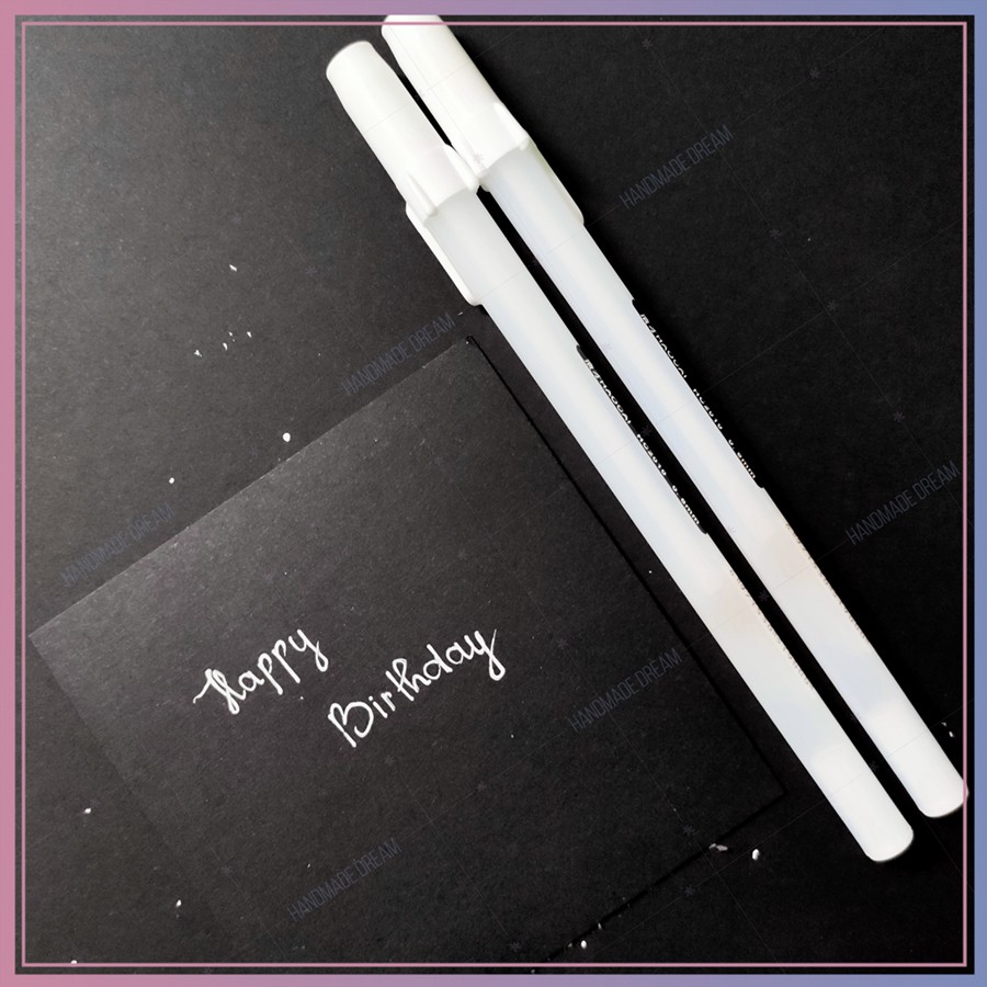 Bút Gelly Trắng Viết Note - Trang Trí - Vẽ