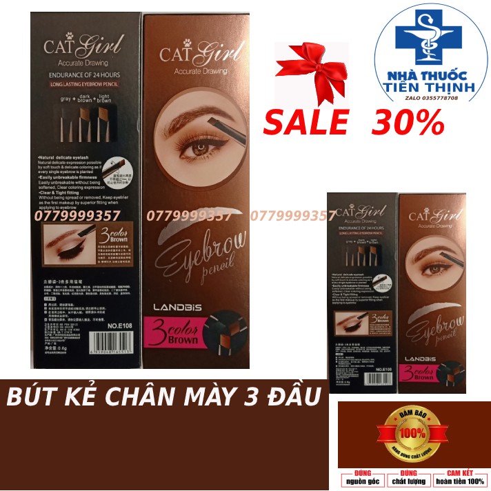 BỘ KẺ CHÂN MÀY 3 CÂY