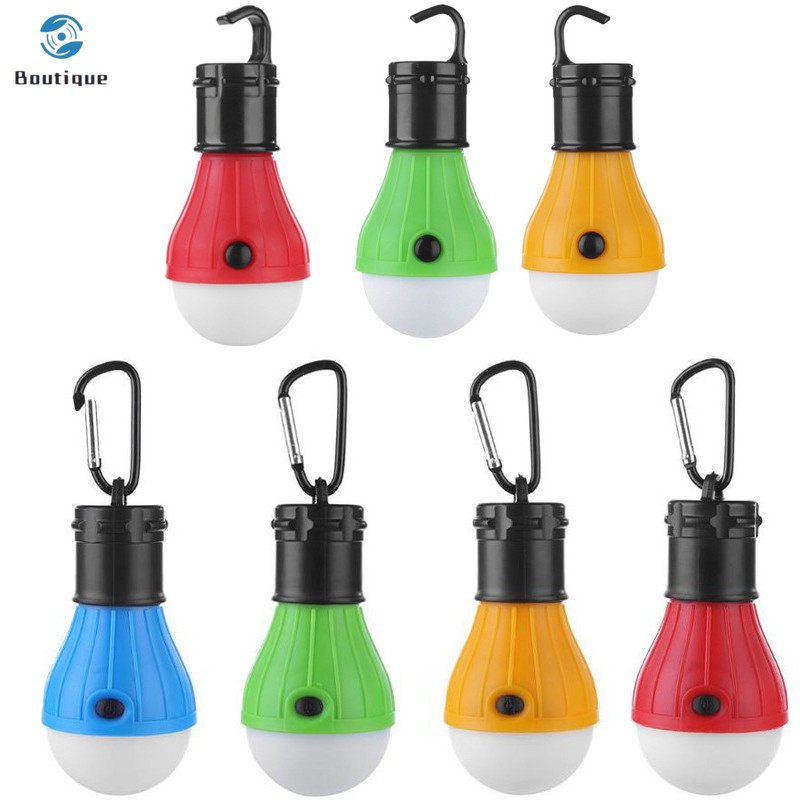 ✿♥▷ Mini Portable Tent Light LED Bulb Emergency Lamp Waterproof Hanging Hook Camping Flashlight