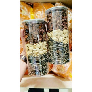 Hạt Mix 3 vị ( hạt dưa, hướng dương, hạt bí trắng ) - hủ 450gram