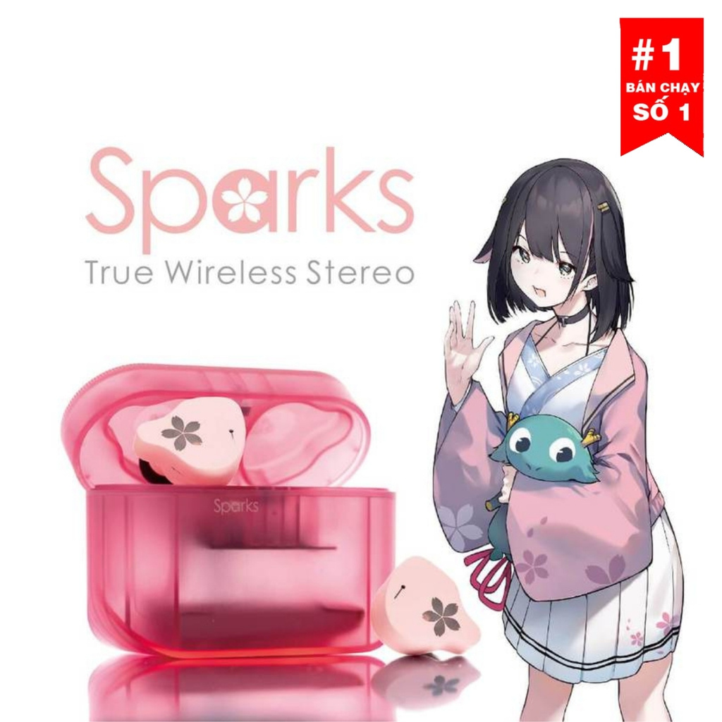 Tai nghe True Wireless Moondrop Sparks - Hàng chính hãng - Chất âm vượt tầm giá nhất 2021