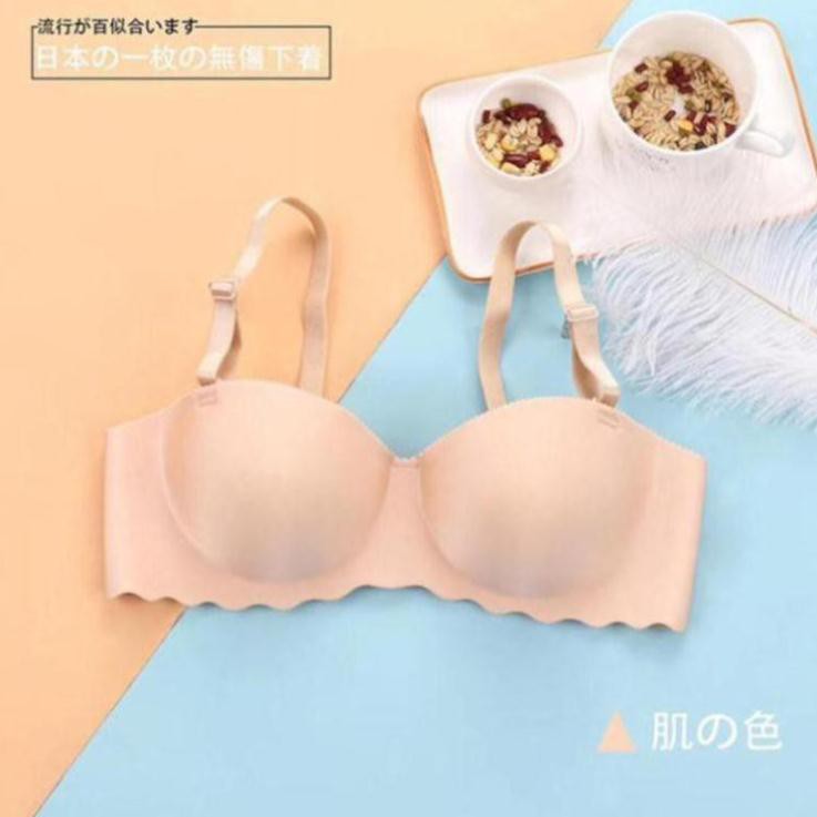 Áo Lót Đúc Su Trơn Đệm Dày Bàn Tay Nâng Ngực Xuất Nhật AL14