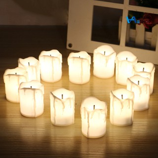 Bộ 5 Đèn Led Giả Hình Nến Độc Đáo Trang Trí Bàn Tiệc