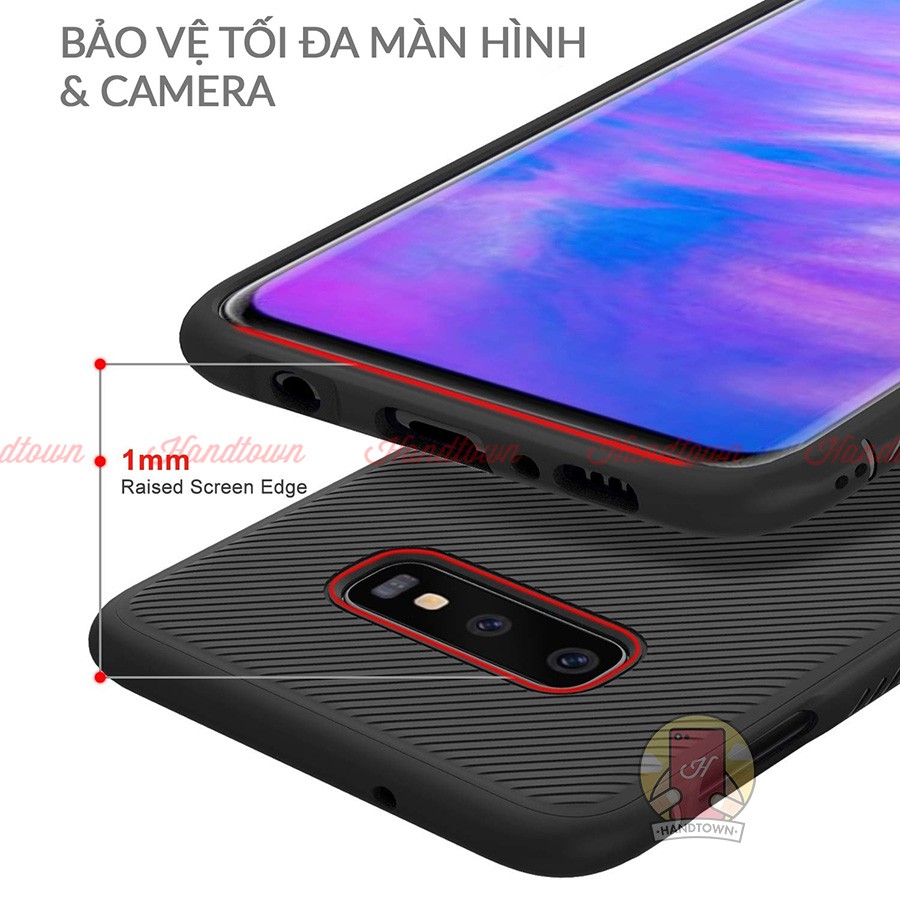 Ốp lưng mềm TPU Vân Chéo Samsung Galaxy S10e / S10 Edge / S10 / S10 Plus