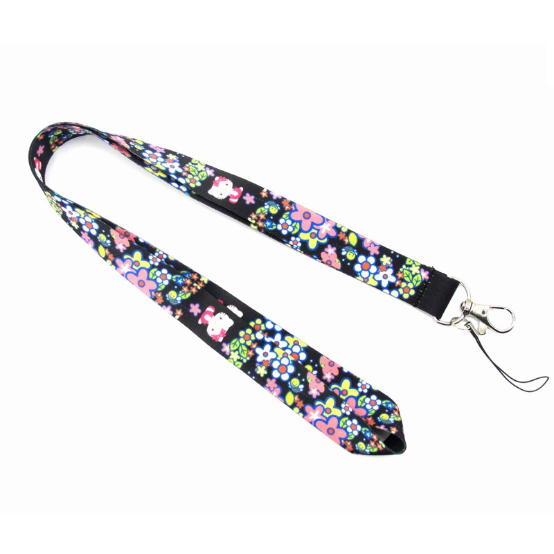 Dây Đeo Điện Thoại In Hình Hello Kitty