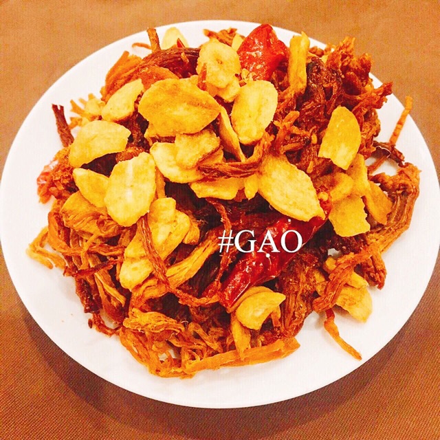 GẠO - KHÔ HEO CHÁY TỎI - 250G | BigBuy360 - bigbuy360.vn