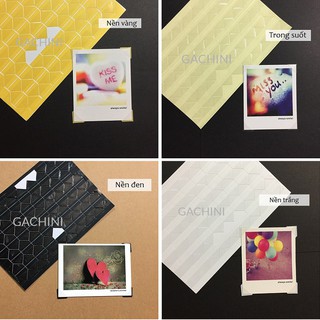 Sticker dán góc ảnh màu sắc STA002