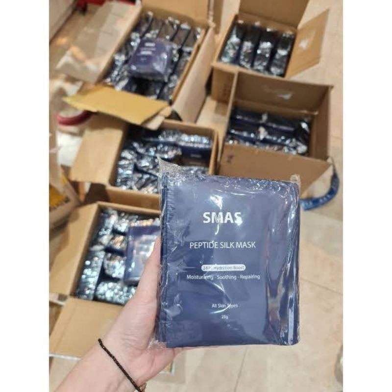 MẶT NẠ SIÊU PHỤC HỒI SMAS PEPTIDE SILK MASK BS NGHĨA