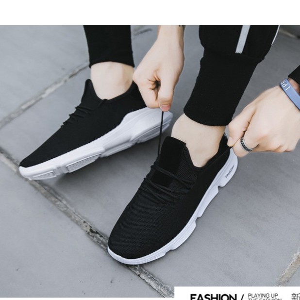 Giầy Vải sneaker Nam G15 ( ĐEN ) phong cách Sport Thể Thao năng động 2018 Hot Trend