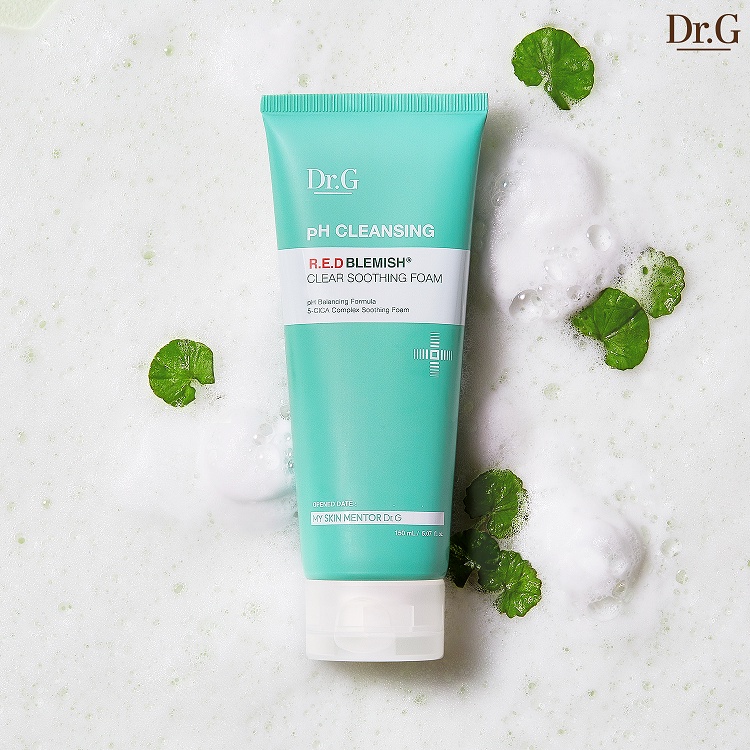 Dr.G Sữa rửa mặt pH Cleansing R.E.D Blemish Clear Soothing Foam 150ml
