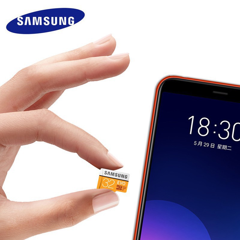 Thẻ nhớ Samsung U3 Micro SD 256gb / 128GB 64GB tốc độ cao tiện dụng chất lượng
