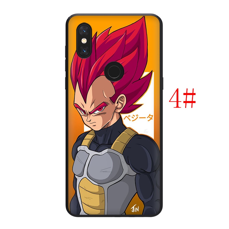 Mềm Ốp Điện Thoại Tpu Dẻo Họa Tiết Hoạt Hình Dragon Ball Vegeta Cho Xiaomi Mi 8 9 Lite 10t Pro 11 Ultra 11i F1 Note 10 Yd56
